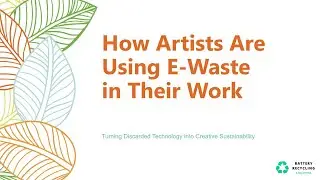 🎨 How Artists Are Turning E-Waste Into Art: Creative Recycling That Sparks Awareness ♻️