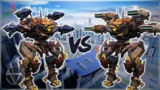 [WR] 🔥 Kraken VAJRA VS Lunar SQUALL &ndash; Titan Weapons Comparison | War Robots