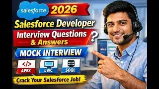 Salesforce Developer Interview Questions & Answers 2026 | Salesforce Mock Interview Apex, LWC, SOQL