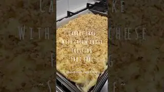 Carrot Cake with cream cheese frosting - sheet cake