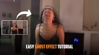 Easiest Way To Create Ghost Effect In Premiere Pro | Tutorial Video | The Editing Canvas