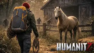 Our First Horse in This Zombie Survival Game - HumanitZ 1.0