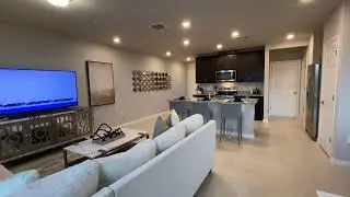 Tour of furnished 3 bedroom model townhome in Ocoee Florida