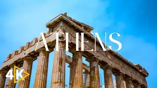 Athens 4K - Relaxing Music and Stunning Cityscapes #athens #greece #travel #history #travelvlog