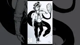Original #art #artetradicional #inkdrawing #drawing #ink #manga #original #artefinal