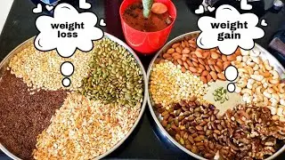 Nuts and seeds powder/ Two healthy nutrition powders. @Life_of_Kani