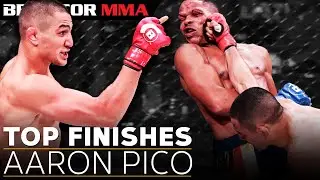 ТОП-5 нокаутов Аарона Пико! | BELLATOR MMA