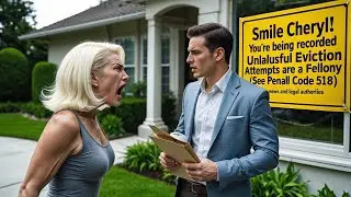 HOA Dragged a Realtor to Kick Me Out, But the Sign I Posted Stopped Them Instantly!
