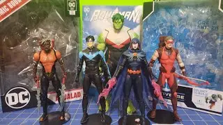 Nightwing Arsenal Raven Beast Boy Aqualad | Mcfarlane DC Multiverse Teen Titans Mega Review!