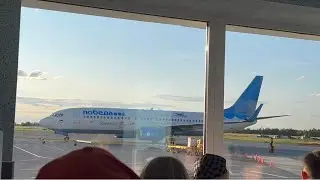 Boeing 737-800 Pobeda. Рейс Киров-Сочи / DP-348