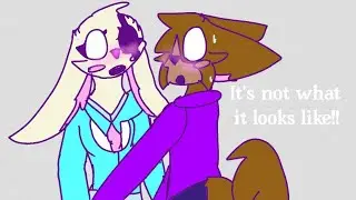 🌸🌺//IT'S NOT LIKE THAT! //(meme) //(ft. a PREDATOR) //(based on what happened) (warning: ship) // 🌺🌸