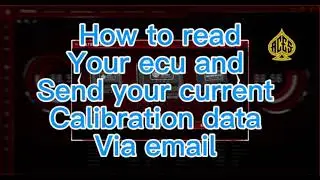 How to read,save, and email your current cal to your tuner aces fuel injection @AcesFuelInjection 