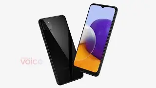 Samsung Galaxy A22 5G 360&deg; spinning video by @OnLeaks