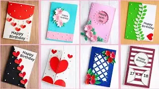 8 Easy & Beautiful DIY Greeting Cards | Birthday, Anniversary, Valentine&rsquo;s Day card | Handmade Cards