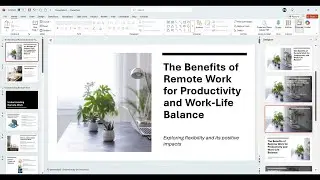 Powerpoint : Create Powerpoint Slides in minutes with AI | Microsoft Copilot (Productivity Hacks)