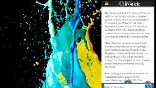 Reliance jio phone will start delivering 6 million phone from today../by tech world