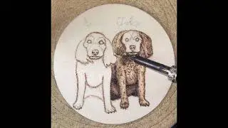 🎄🐶'Kevin and Toby – Therapy In Silence': Companions Etched in Wood”🐶🎄