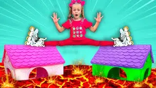 El suelo es lava | Maya Mary Mia Familia | Canciones Infantiles