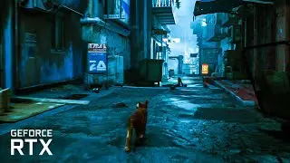 First 45 Minutes of Cat Simulator - RTX&trade; 3090 Ti Stray Ultra Settings Gameplay Walkthrough [PART 1]