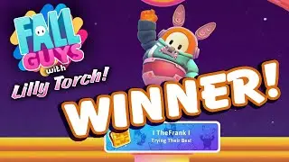 My First Crown Win! 👑😊 ||  Feat. Lilly Torch  ||  Fall Guys (2)