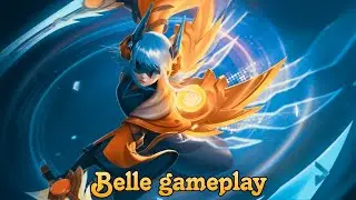Overpower 25 kill Belle gameplay Starfall Arena walkthrough original moba