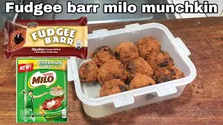 Maliit ang puhunan malaki ang kita;fudgee barr milo munchkins