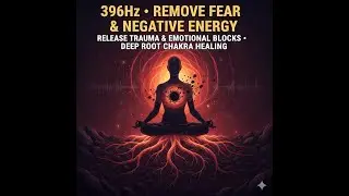 396Hz &bull; Remove Fear & Negative Energy &bull; Release Trauma & Emotional Blocks &bull; Deep Root Chakra Healing