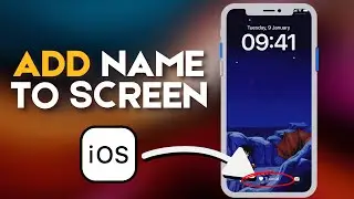 How to Add Your Name on iPhone Lock Screen | iOS 18