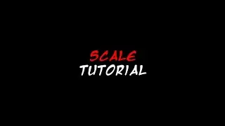 Edgy Scale Tutorial | Alight Motion
