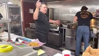 Opa Time Greek Restaurant in Sioux City Iowa.  (Gyro Tour) Subscriber lunch.