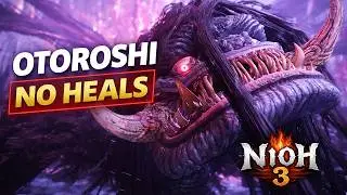 Otoroshi SOLO No Heals Boss Fight &ndash; Black Feather Sanctuary | Nioh 3