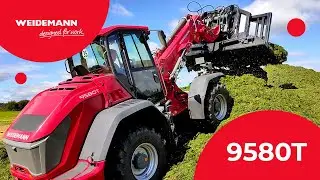 Weidemann 9580 T / Телескопический погрузчик. Немецкое качество.