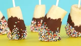 Chocolate Banana Pops