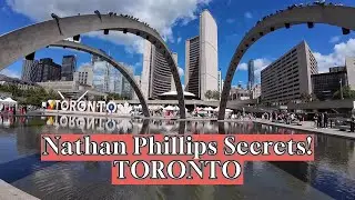 🇨🇦 Nathan Phillips Square Secrets | Toronto Walking Tour ✨