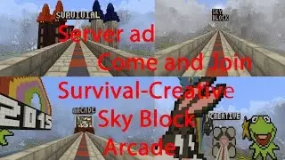server ad 2 (Pvp mini games-creative- plot world- survival)