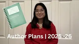 My Author Plans for 2025-26