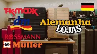 Alemanha🇩🇪: Lojas na Alemanha | Produtos | Preços - dm, TK Maxx, Müller, Rossmann #europa #alemanha