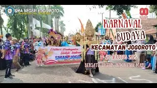 “Karnaval Budaya Kecamatan Jogoroto, HUT RI Ke-80 Tahun 2025