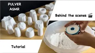 Behind the scenes Baking soda shapes Complete tutorial