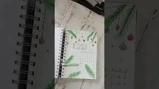 #bujoideas #bulletjournaljunkies #planwithme #bujodecember #notebooktherapy  #holidayseason