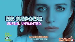 Analysing BIR Complaint Affidavit subpoena duces tecum assessment notice BIR form DOJ subpoena