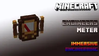 Engineers Meter 🔧 Minecraft Immersive Engineering Tutorial 1.15 🔧 Deutsch / German