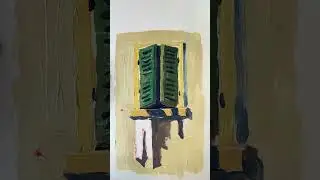 Painting dirty Italian laundry #shorts #paintingshorts