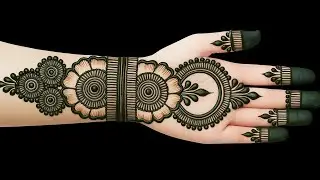 सिंपल मेहंदी डिजाइन | mehndi design simple | mehndi design | mehandi design | mehandi | cone designs