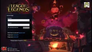 [LOL] Halloween 2016 Login Screen with Little Devil Teemo