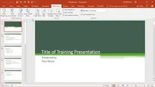 Create custom shows in PowerPoint by Chris Menard
