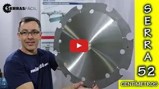 Serra com 52 Centímetros - 520mm e 8 dentes