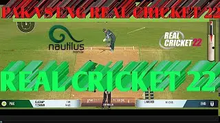 Pak vs England CW2023 highlights Real cricket 22||Rc22 gameplay