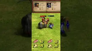 Savar vs Elite Woad Raider (AoE2) #Shorts