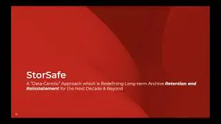 StorSafe Launch Webinar